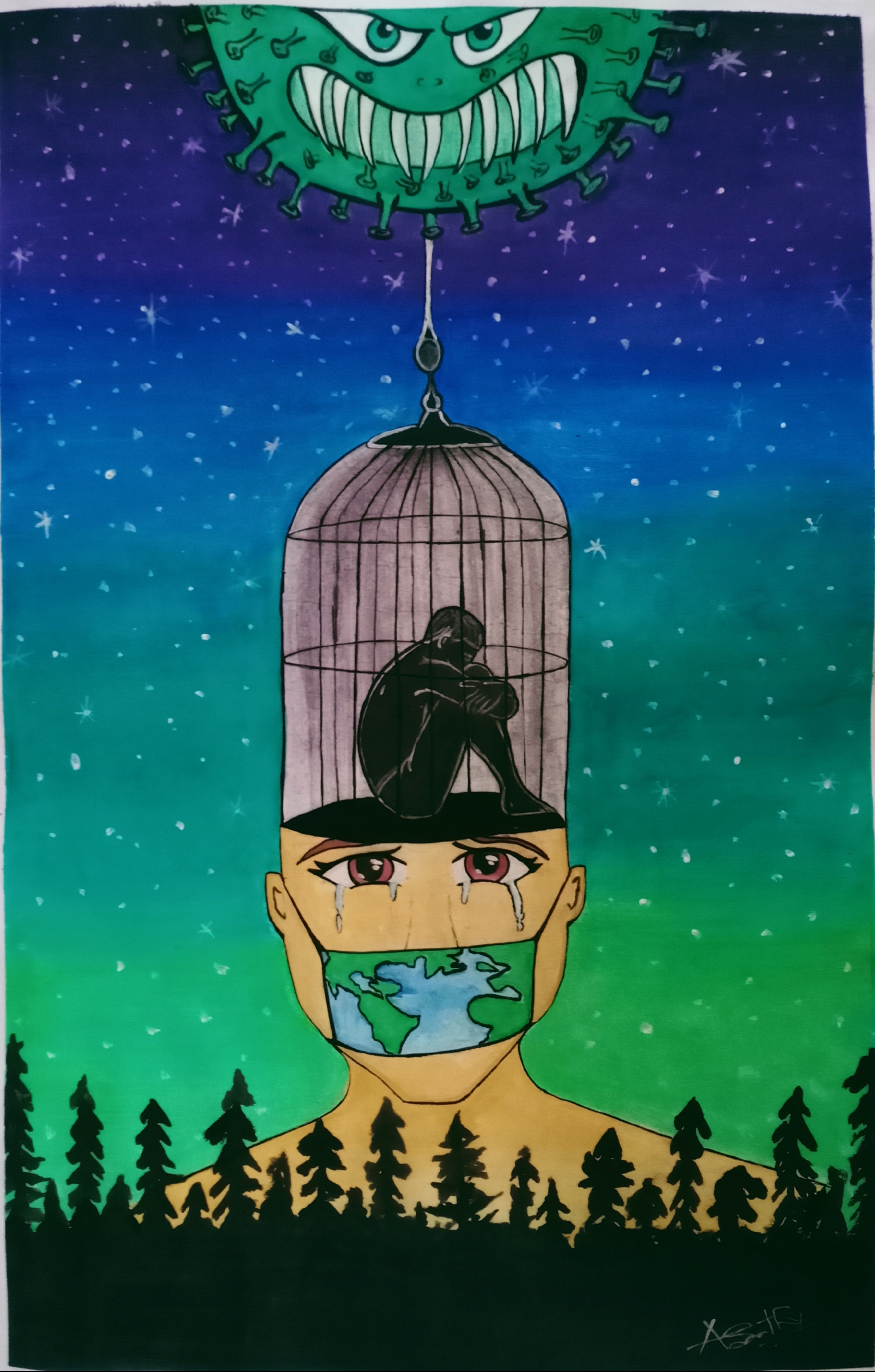 Aswathy S creative work