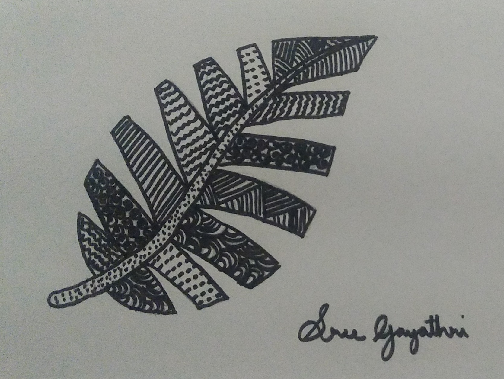 Sri Gayatri creative work
