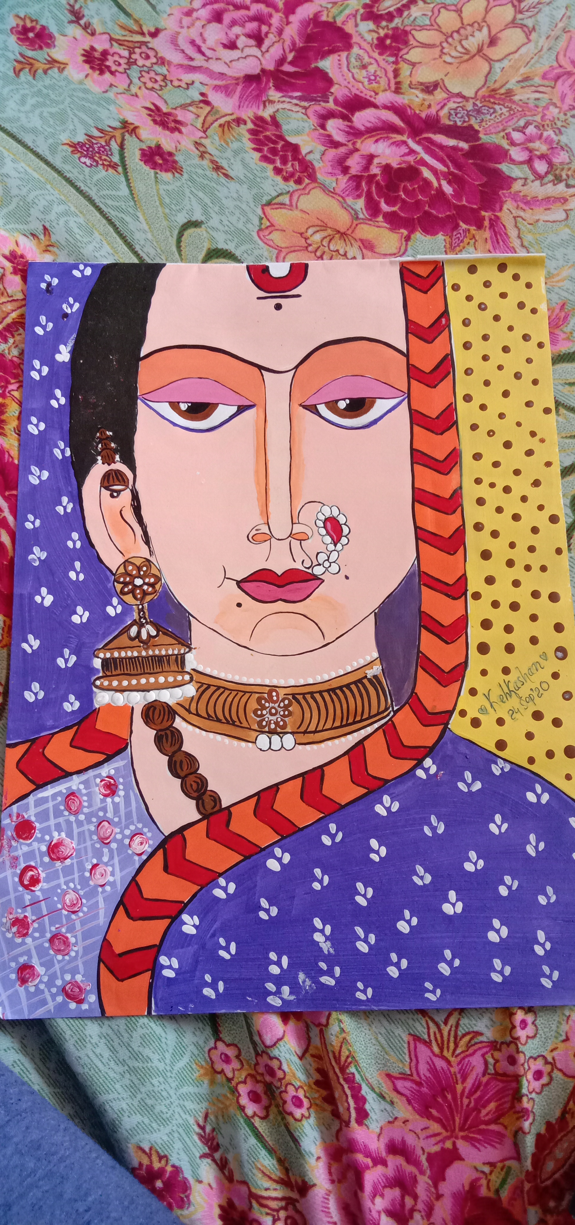 Kehkashan Nagauri creative work