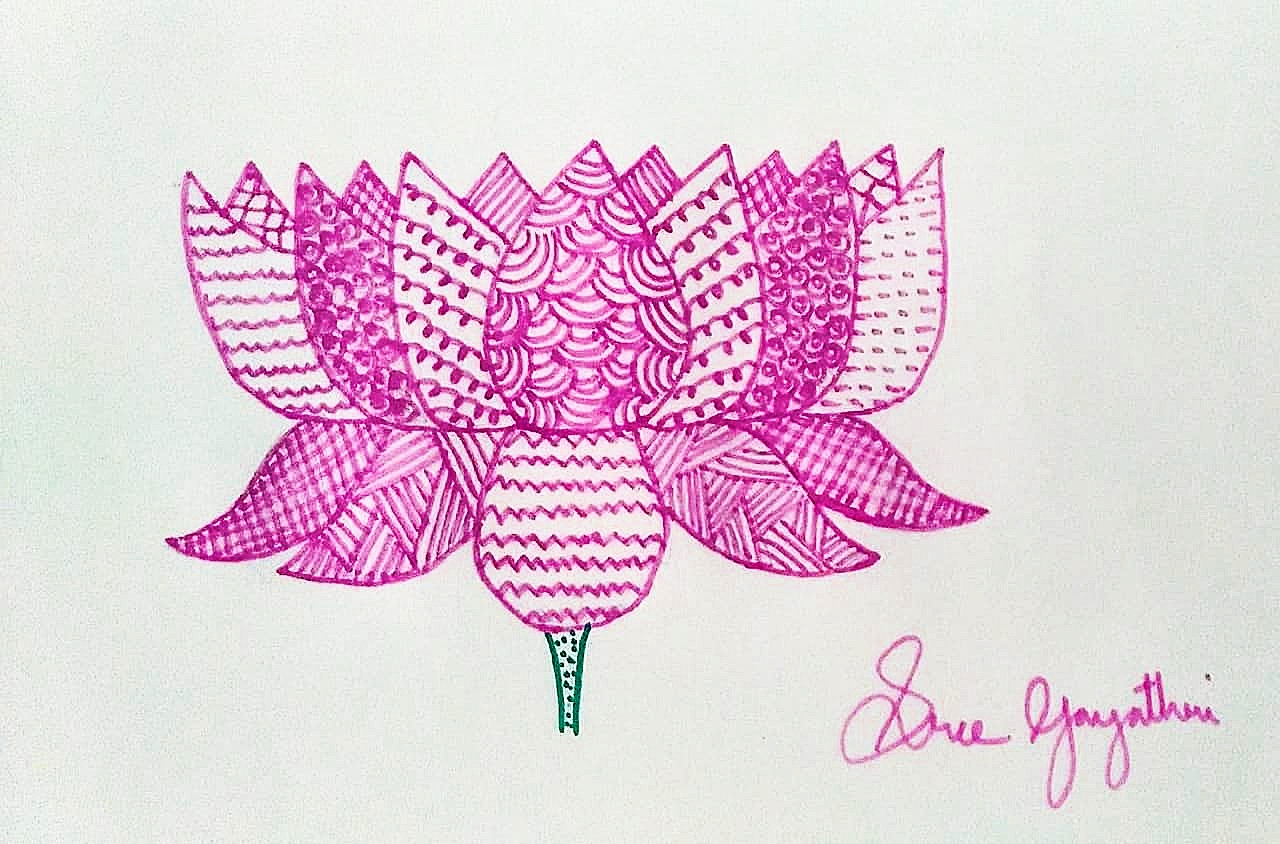 Sri Gayatri creative work