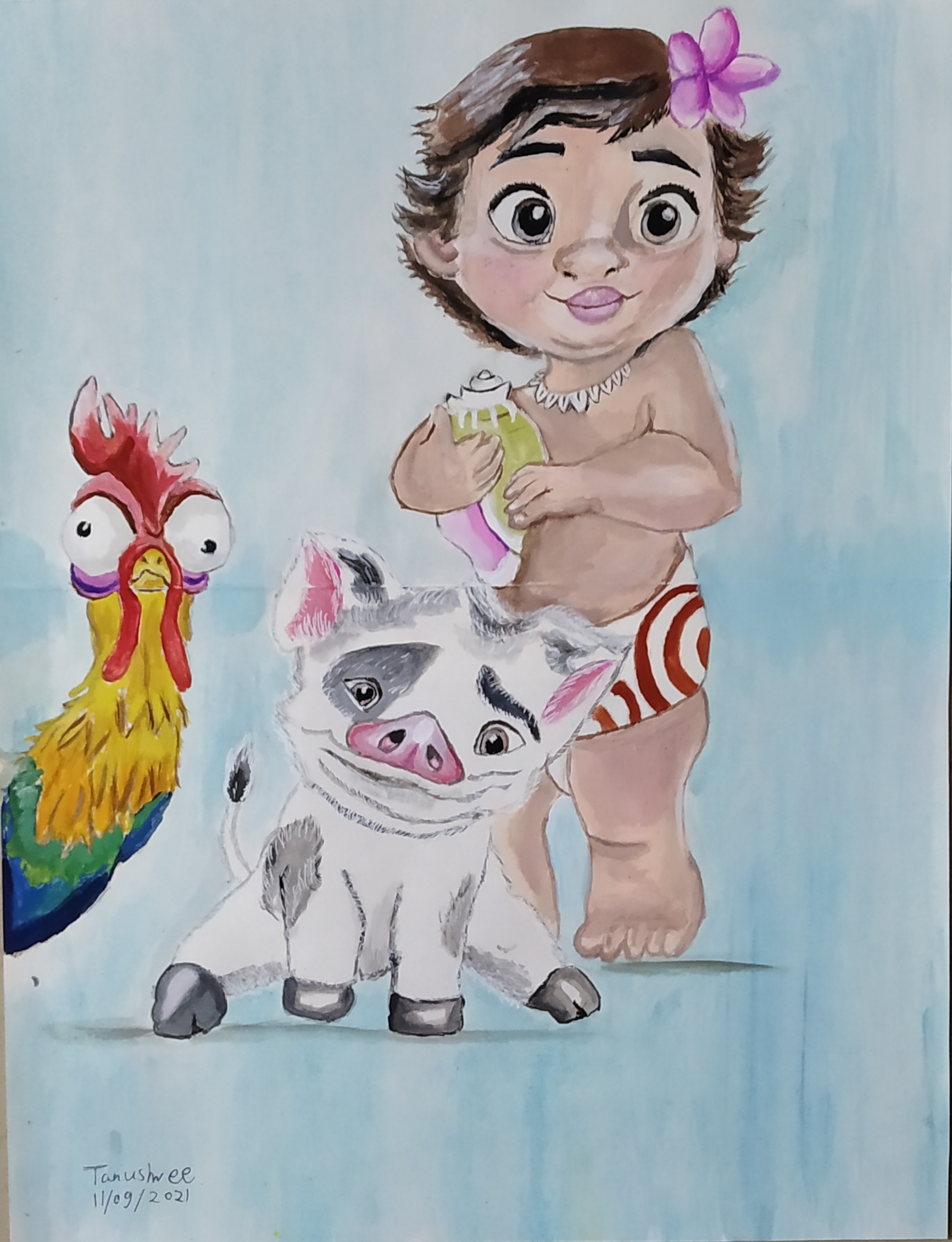 Tanushree Bhattacharya creative work