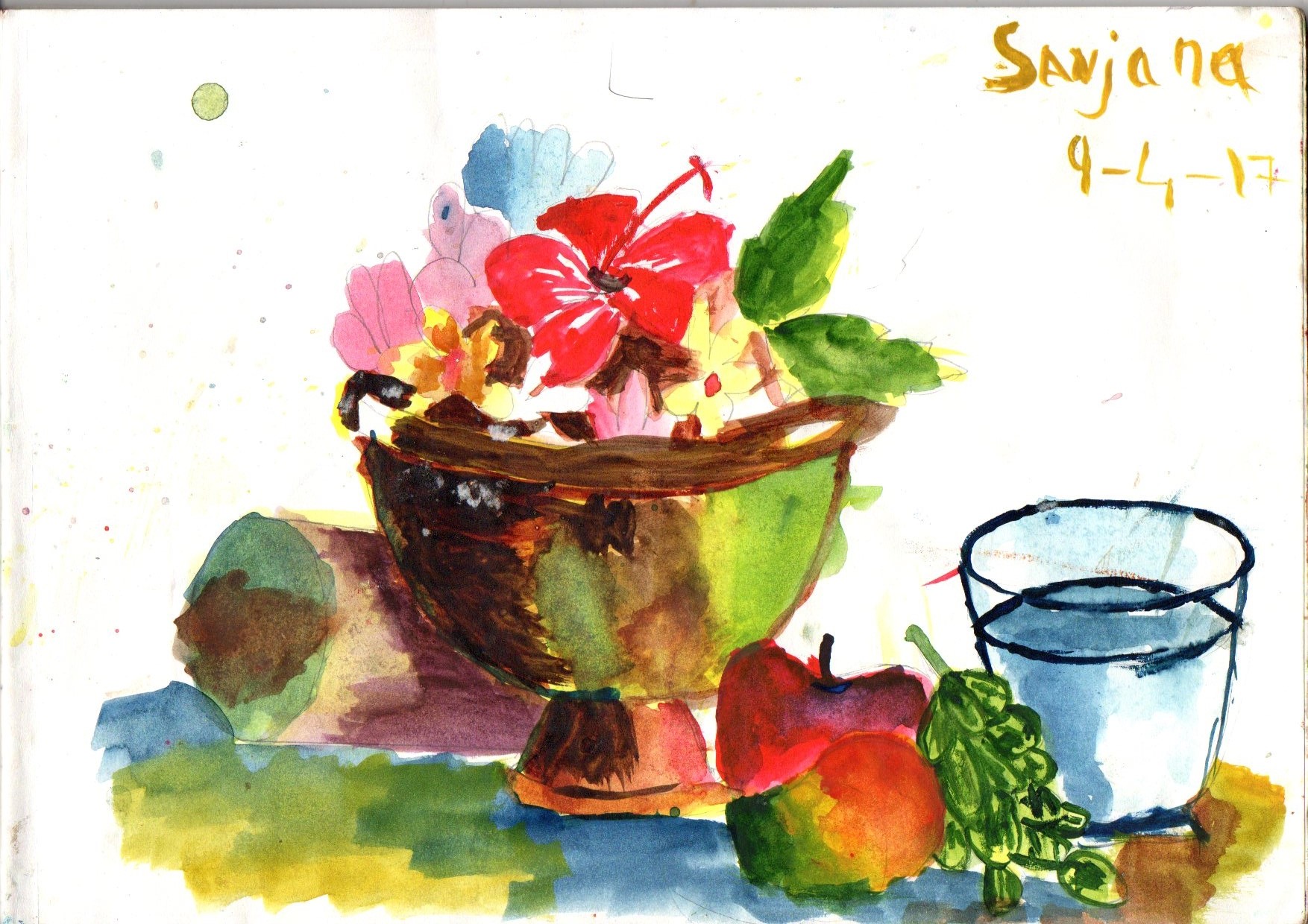 Sanjana V S creative work