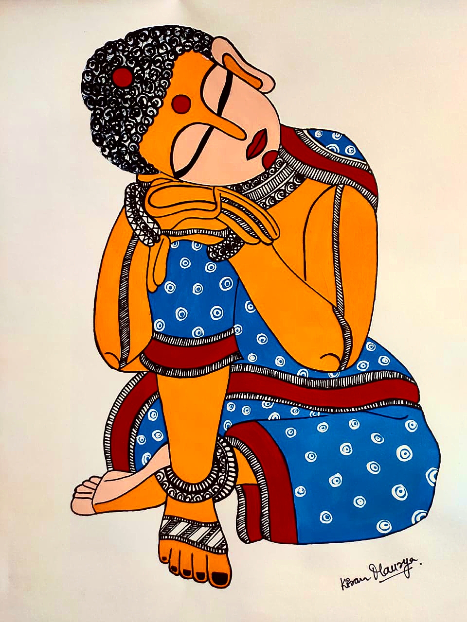 Kiran Maurya creative work