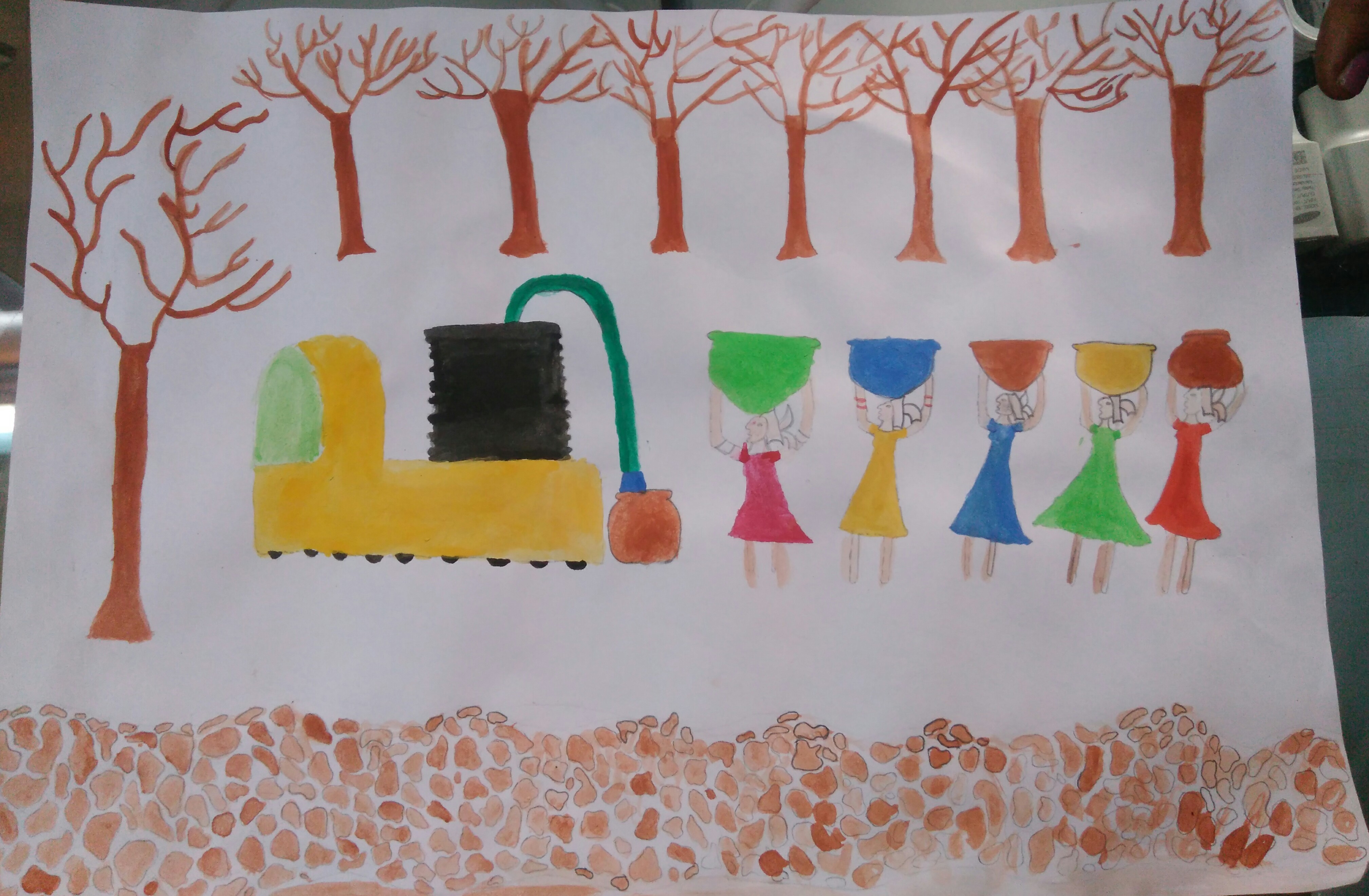 Diya Maria Baiju creative work
