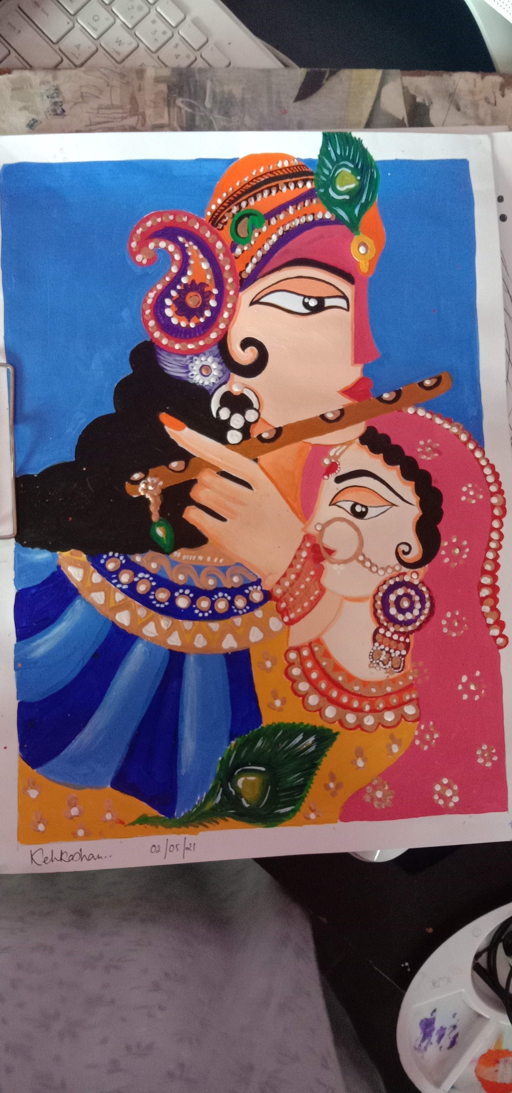 Kehkashan Nagauri creative work