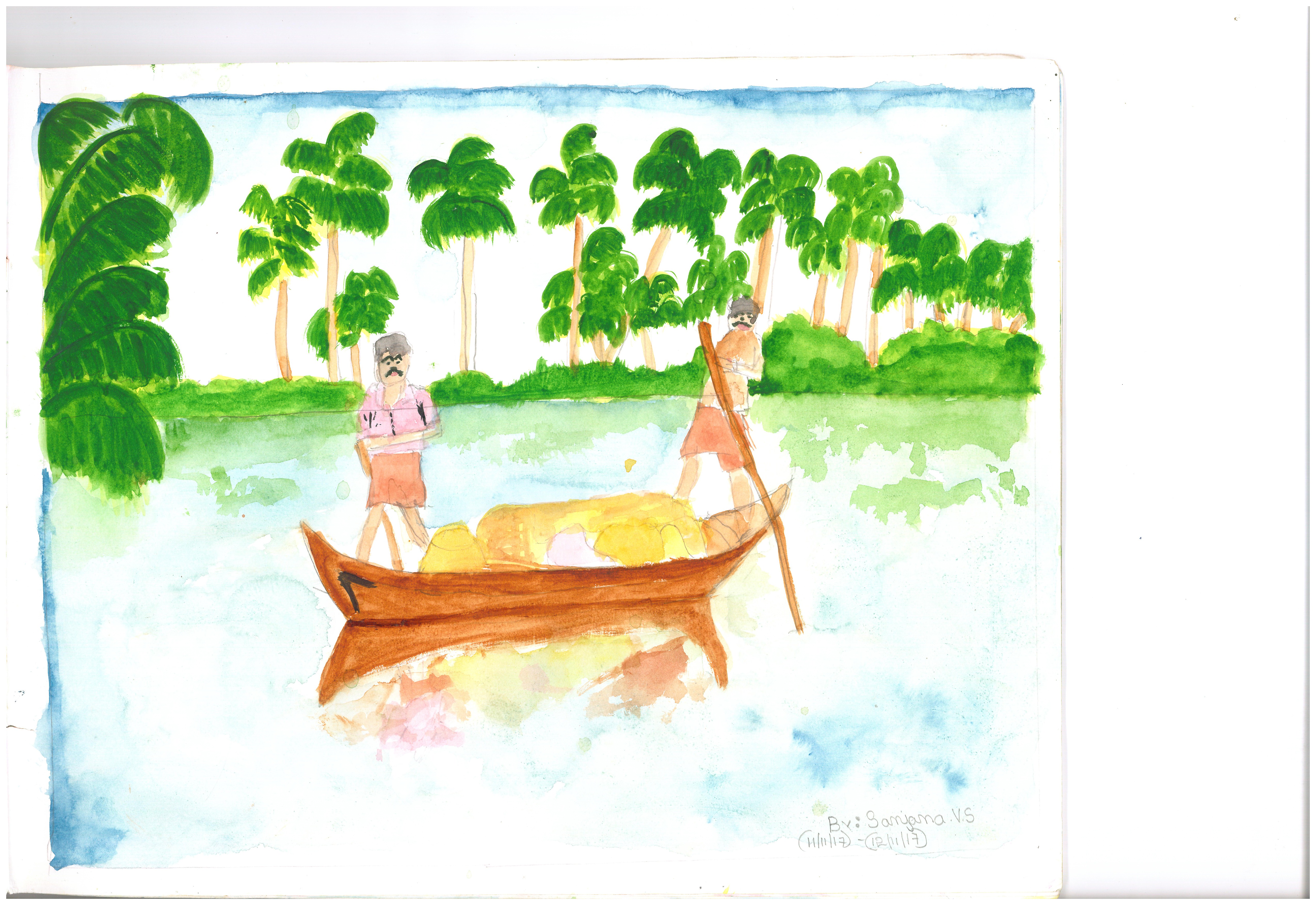 Sanjana V S creative work