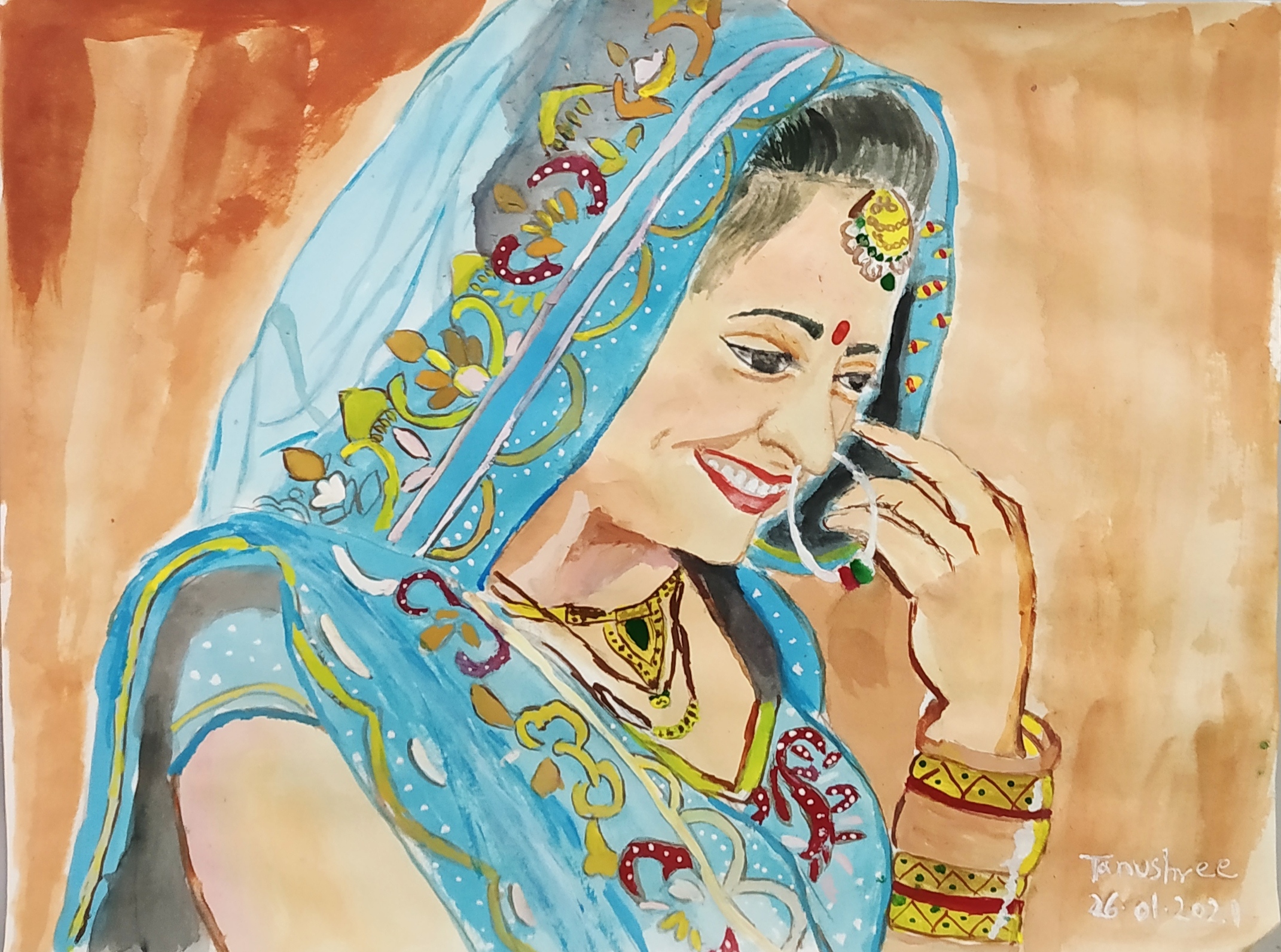 Tanushree Bhattacharya creative work