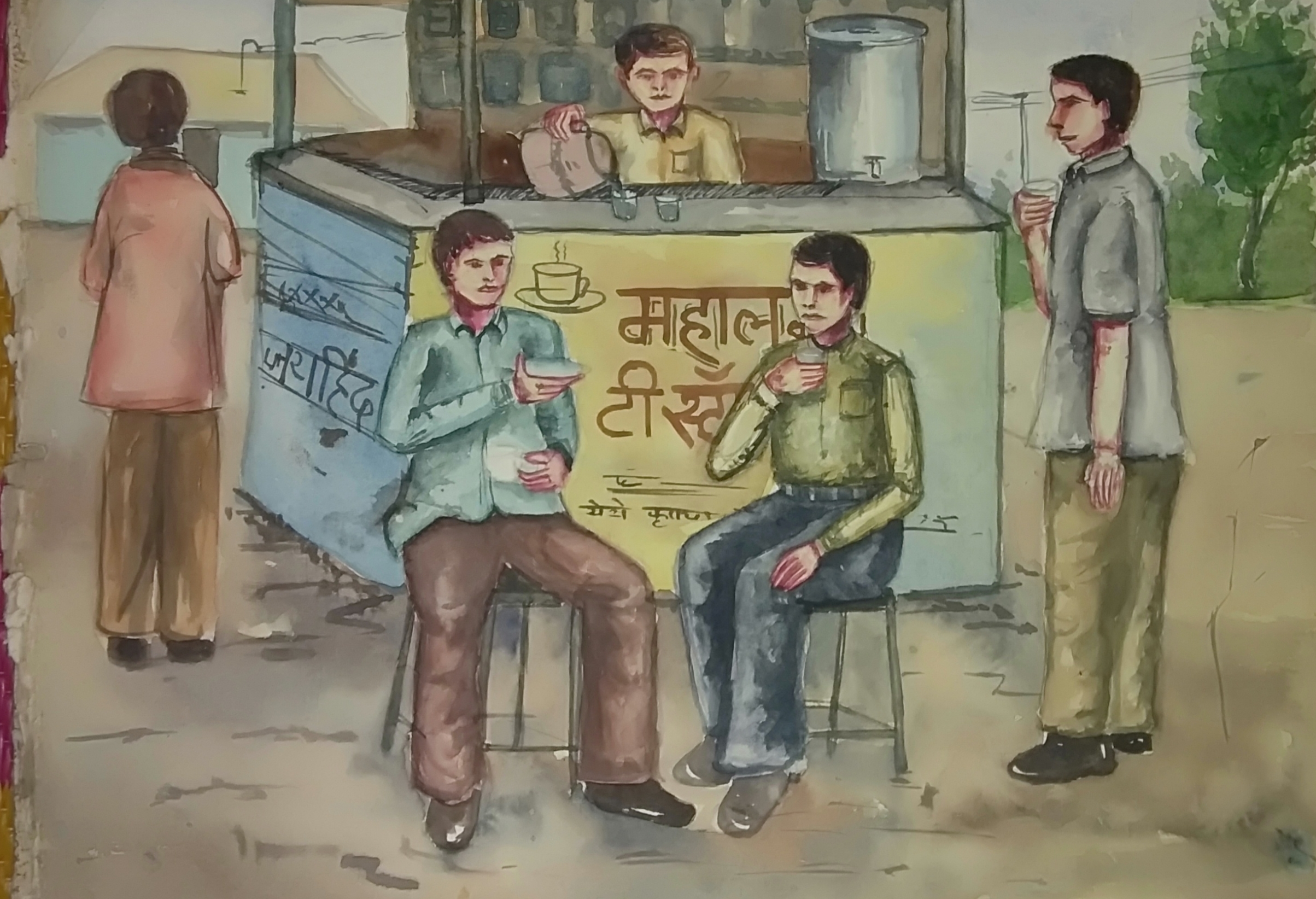 Pandurang Chougule creative work